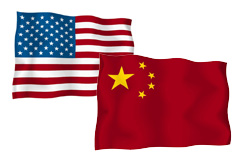 米国、中国の「２ヶ国」に出願した場合の費用例